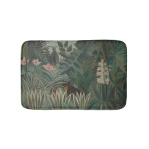 Unik konstnärlig jungle Painting Henri Rousseau
