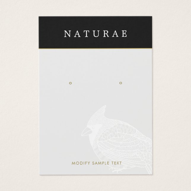 Unik konstnärlig Visning för att öronmärka judiska Visitkort (Framsidan)