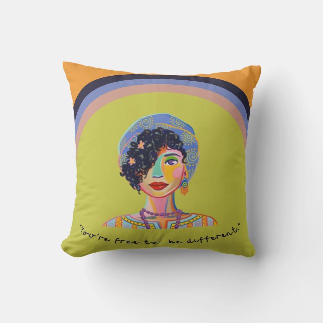 Unik kudde design (Framsida)