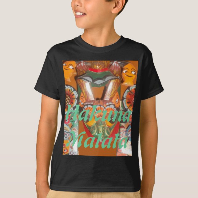 Unik kulturkonst - Sri Lankas/indonesisk design Tee (Framsida)