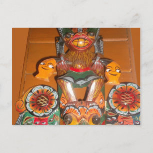 Unik kulturkonst - Sri Lankas/indonesisk design Vykort