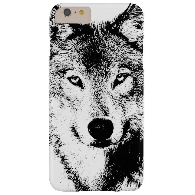 Unik kvalitetsteckning för Varg (Baksidan)