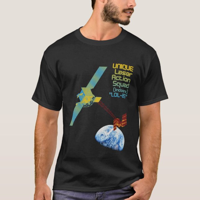 UNIK laser-handlingSquad LOL-85 T Shirt (Framsida)