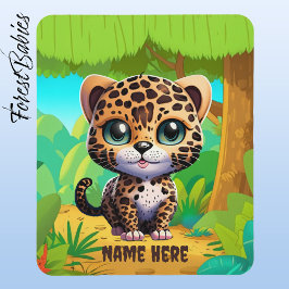 Unik leopard Kitten Jungle Wildlife Animal Musmatta