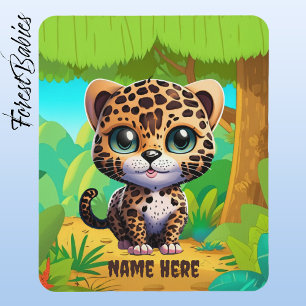 Unik leopard Kitten Jungle Wildlife Animal Musmatta