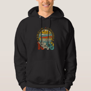 Unik Limited Edition Fantastisk Sedan Februa Hoodie