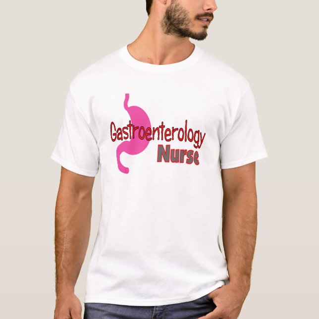 Unik mage för GastroenterologySJUKSKÖTERSKA Tee (Framsida)