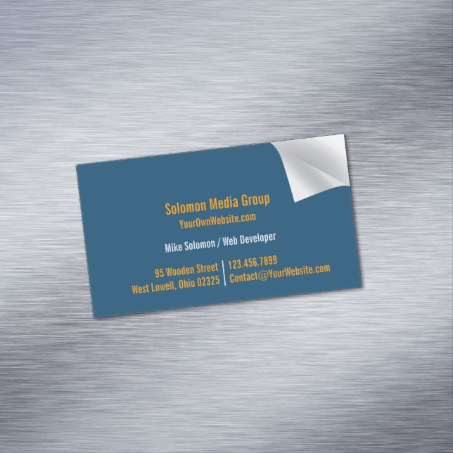 Unik Magnetiska Visitkort (In Situ)