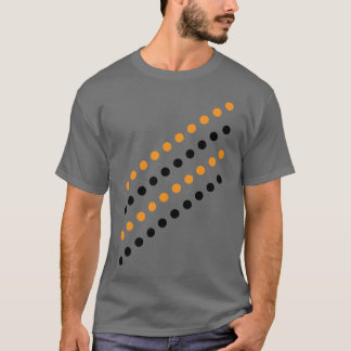 Unik Manar-polka-T-Shirt-Mörk-Grått T Shirt