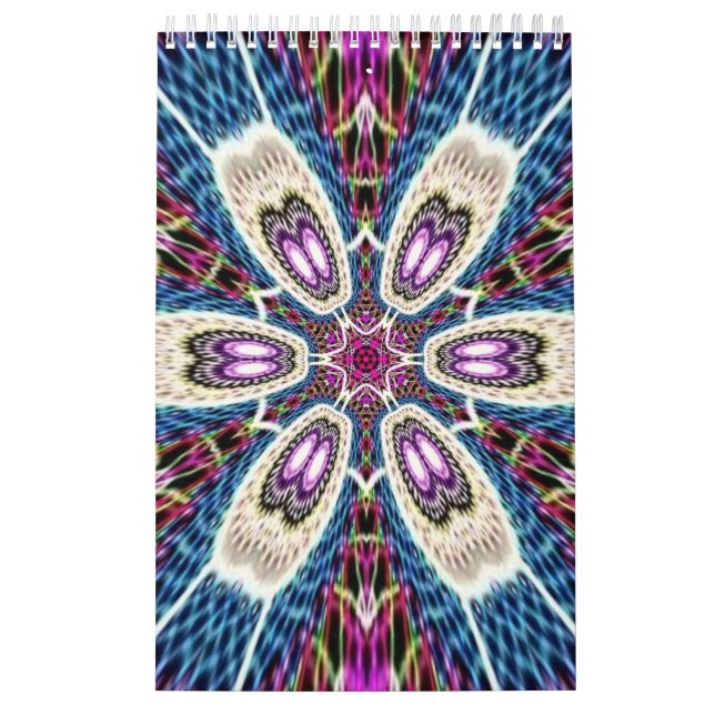 unik Mandala-design Kalender (Omslag)