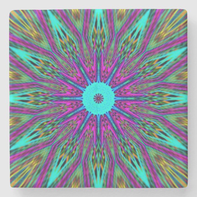 unik mandala stenunderlägg (Framsidan)