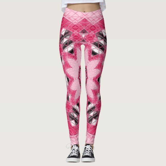 unik Mandaldesign Leggings (Framsida)