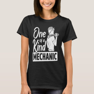 Unik mekaniker bilreparation Automobilreparation T Shirt