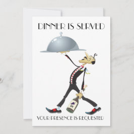 Unik middags-/sammankomst inbjudan