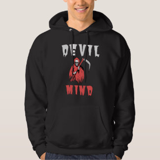 Unik mind Hoodie Djävulen - Edgy grafik