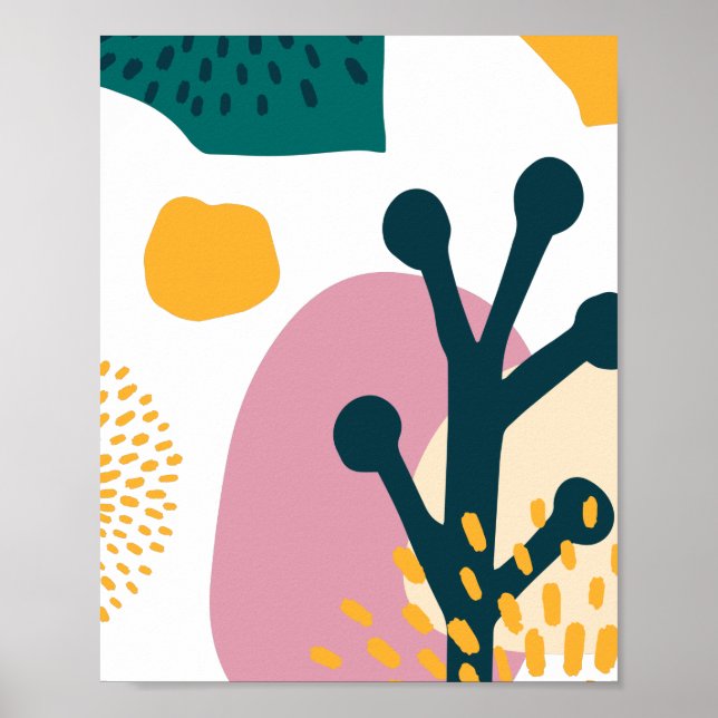 Unik, minimalistisk design poster (Framsidan)