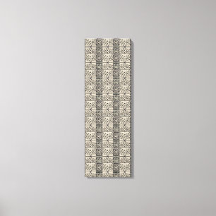 Unik modern Abstrakt Geometric Pixel Mönster Art Canvastryck