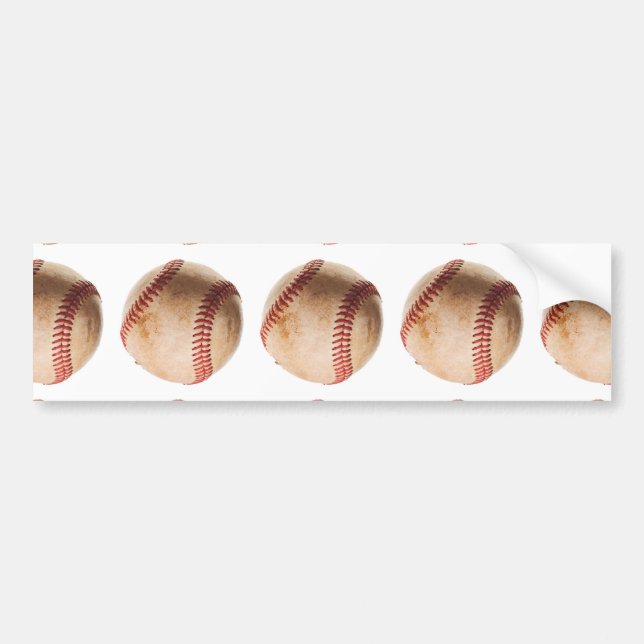 Unik Modern Baseballkonst Bildäckslim Bildekal (Framsidan)