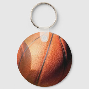 Unik, modern basketbollens teckningskanalkedja nyckelring