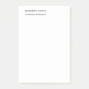 Unik modern enkel minimalistisk post-it block