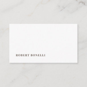 Unik Modern Enkel Namn Minimalistisk Tilläggskort