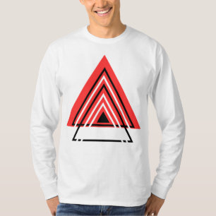 Unik modern konst T-Shirt, Långärmad T Shirt