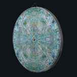 Unik modern konsthantverk av en Abstrakt Darttavla<br><div class="desc">Dartboard Dart Board började kasta konkurrerande spel i roligten och funktionsväggshängare som tryckts med en unik Modern One Of A Kind Abstrakt Art Design-bildversion av TheFabricSeal print on demand shop på Zazzle.com #ZazzleMade ©️ Original. https://www.zazzle.com/store/thefabricseal Detta mycket ovanliga illustrationsmästerverk för grafik i contemporary skapades med detaljinformation om bran med hjälp...</div>