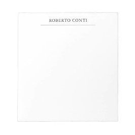 Unik modern minimalistisk enkel design anteckningsblock