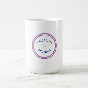Unik, modern, minimalistisk plan kaffemugg