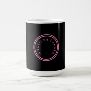 Unik, modern, minimalistisk plan kaffemugg