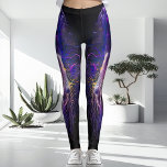 Unik, modern och dysande Ultraviolet utskriven Leggings<br><div class="desc">(Utskrivet ultraviolett utseende, inte ultraviolett) Upplev modernt och bländande stil med dessa unika, ultravioletta, utskrivna skinn! De här lagren är gjorda med en skarp, levande ultraviolett och svart färg och har en trenddesign för finare lila och gult. Njut av en contemporary öga-fångstande avslappnad stil med ett komplicerat trendig klädd mönster...</div>