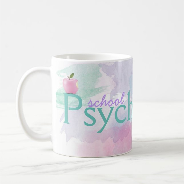 Unik modern psykolog-kaffe i skolan Mugg (Vänster)