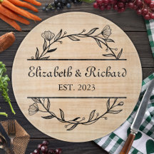 Unik Modern Rustic Couple Bröllop Date Pizza