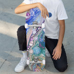 Unik Modern Snyggt Chic Colorful Tribal Mönster Mini Skateboard Bräda 18,5 Cm<br><div class="desc">Den här moderna designen har ett stamtemat som målas mönster #mönster #tribal #nic #art #native #tribalart #marble #liquidart #blue #blue #teal #guld #girly #personlig #anpassad #skate #skateboarding #sport #sport #outdoor #roligt #presenter #mode # #anpassningsbar #christmas #födelsedatum #giftsforher #gågigigigigigigiften förlåta</div>