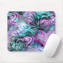 Unik modern Snyggt Marble Swirls Art Motif Musmatta
