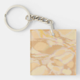 Unik modern vattenfärgshand teckning orange