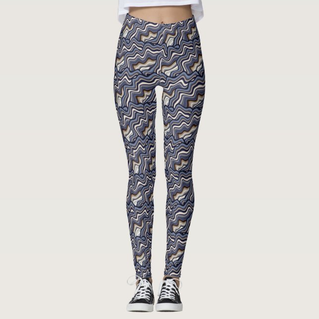 Unik Mönster för coola Cute Leggings (Framsida)