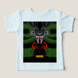 Unik mörk konst monsterbaby bodysuit t shirt
