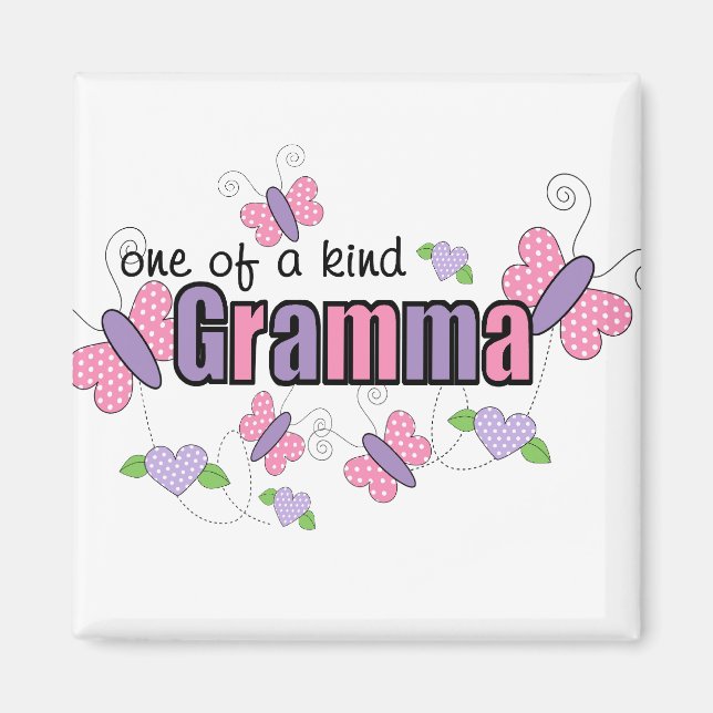 Unik Mormor Magnet (Framsidan)