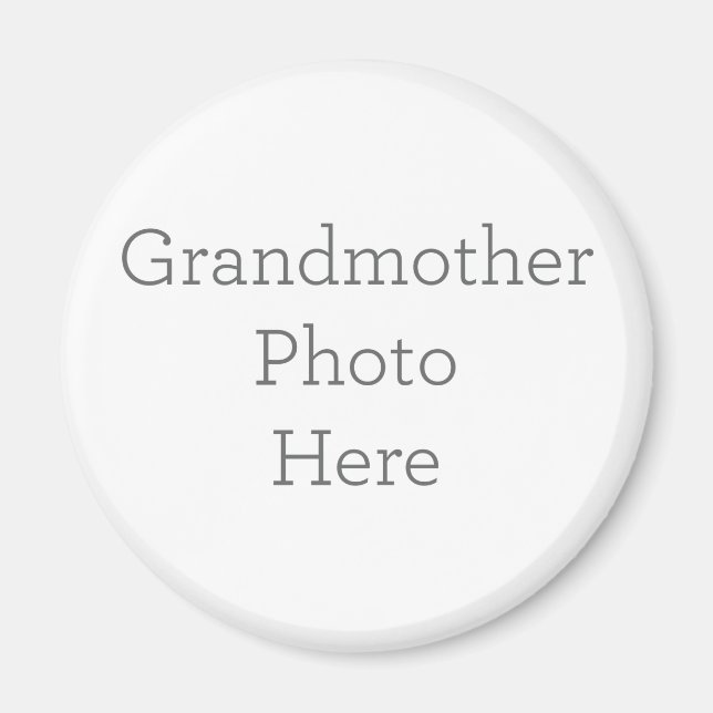 Standard, 5,7 Cm Cirkel Magnet (Framsidan)