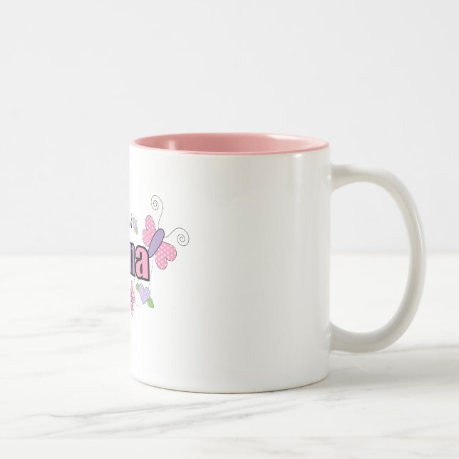 Unik Mormor Två-Tonad Mugg (Höger)