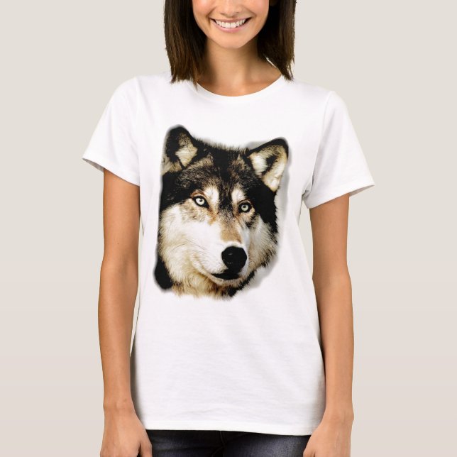 Unik Motiv Varg Tee Shirt (Framsida)