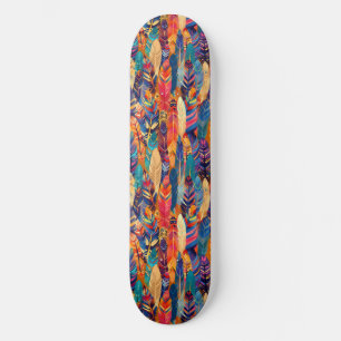 Unik Native American Skateboard