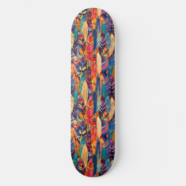 Unik Native American Skateboard (Framsida)