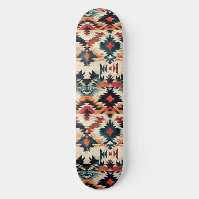 Unik Native American Skateboard (Framsida)