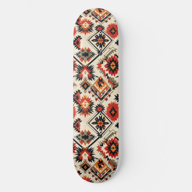 Unik Native American Skateboard (Framsida)