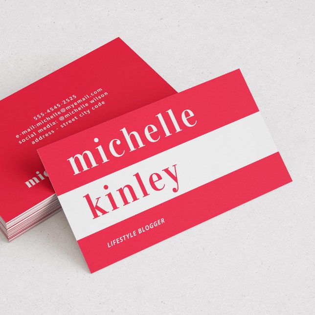 Unik nätverkstyp för trendig av professionell visitkort (Skapare uppladdad)