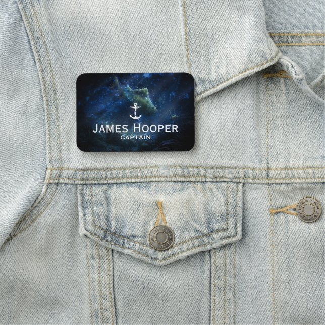 Unik nautisk gåva med namn namnbricka (På plats)