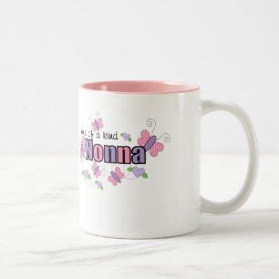Unik Nonna Två-Tonad Mugg