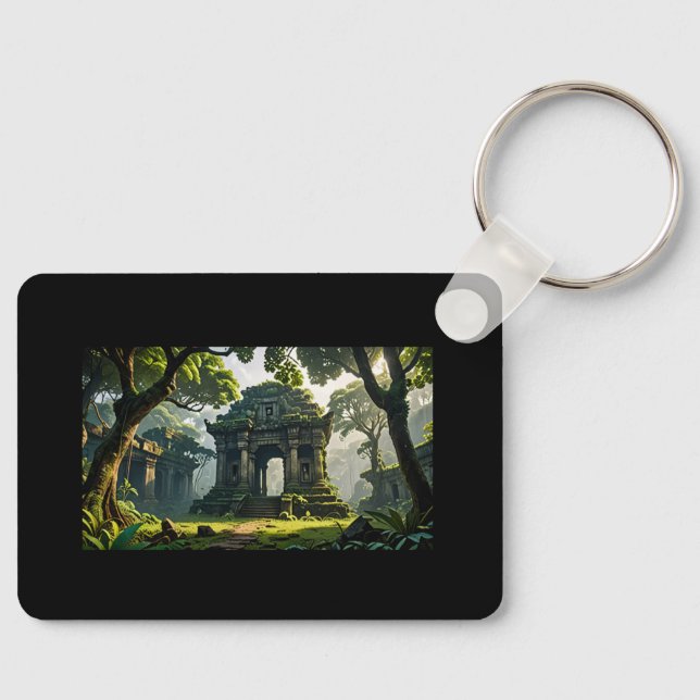 Unik nyckelkedja för personlig: Anpassad design Nyckelring (Framsida)